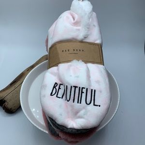 Rae Dunn Slippers 2 Pack